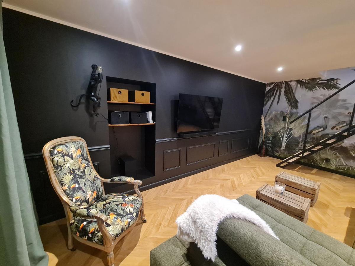 Maison Eliste - Love Gite Chic Avec Jacuzzi Interieur ลา กาซิลยี ภายนอก รูปภาพ