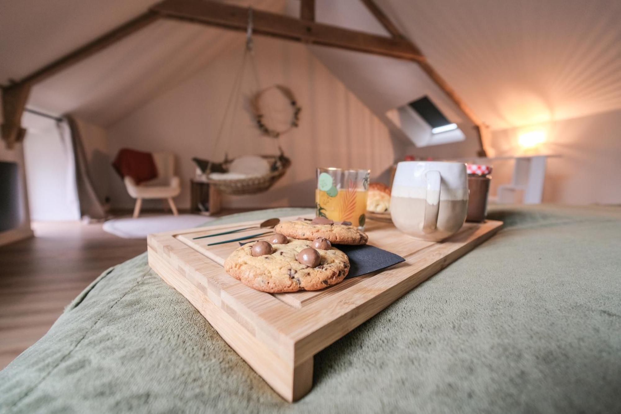 Maison Eliste - Love Gite Chic Avec Jacuzzi Interieur ลา กาซิลยี ภายนอก รูปภาพ